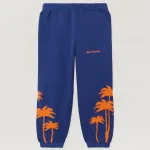 Palms Knit Cobalt Blue Pant