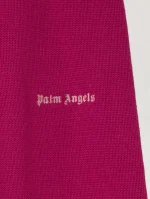 Palms Wide Leg Fuchsia Knit Pant-2