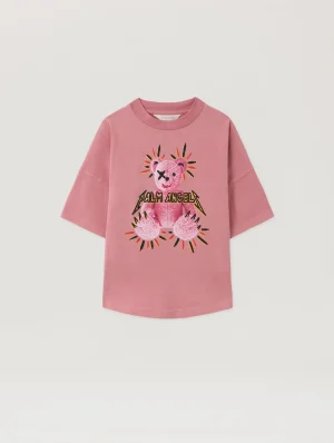 Punk Bear Antique Rose T-Shirt