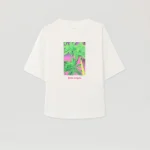 Solarized Palms Off White T-Shirt