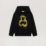 Spray Bear Black Hoodie