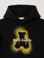Spray Bear Black Hoodie-2