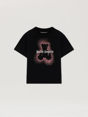 Spray Bear Black T-Shirt