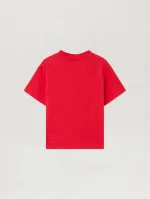 Spray Bear Graphic Red T-Shirt-1