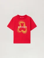 Spray Bear Graphic Red T-Shirt