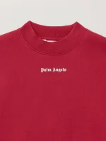 Stripes Hybrid Brick Red Sweatshirt-2