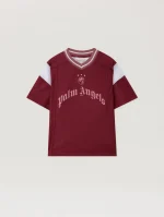 Team Palm Soccer Crop Brick Red T-Shirt