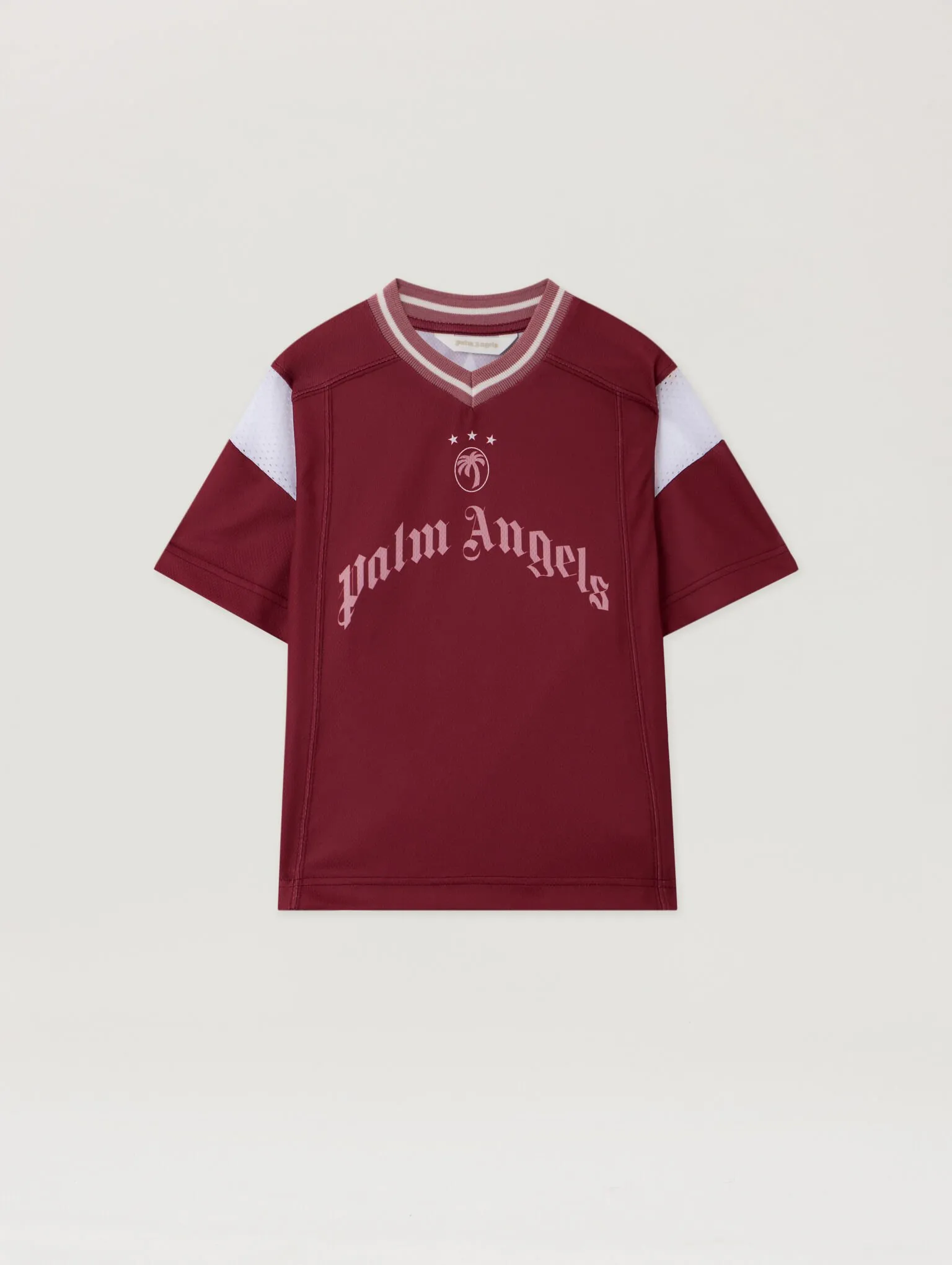 Team Palm Soccer Crop Brick Red T-Shirt Team Palm Soccer Crop Brick Red T-Shirt