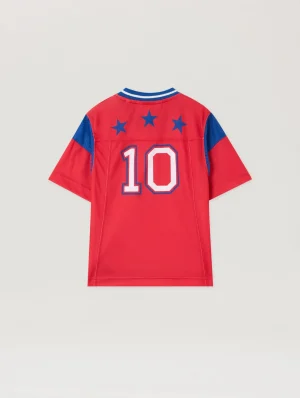 Team Palm Soccer Red T-Shirt-1