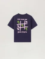 Tic Tac Toe Navy Blue T-Shirt