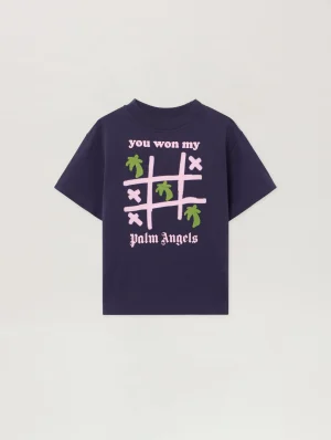 Tic Tac Toe Navy Blue T-Shirt