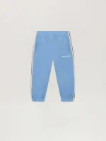 Tonal Logo Track Dusty Blue Sweatpant