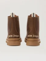 Track Lace-Up Ankle Brown Boots-2