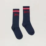 Track Navy Blue Socks