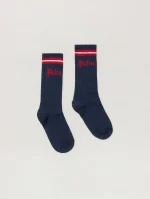 Track Navy Blue Socks