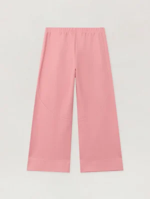 Wide-leg Antique Rose Track Pant-1