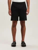 back-curved-logo-black-track-shorts-1