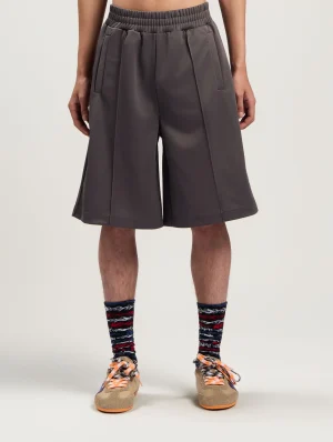 back-curved-logo-dark-grey-track-shorts-1