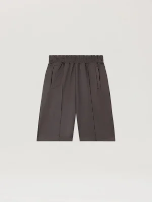 back-curved-logo-dark-grey-track-shorts