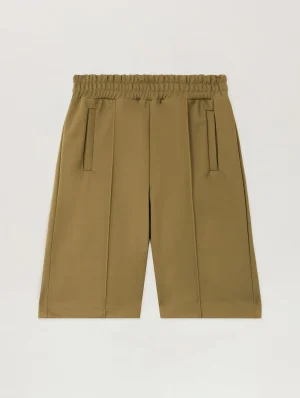 back-curved-logo-track-shorts