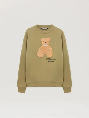 bear-in-mind-army-green-crewneck-sweatshirt