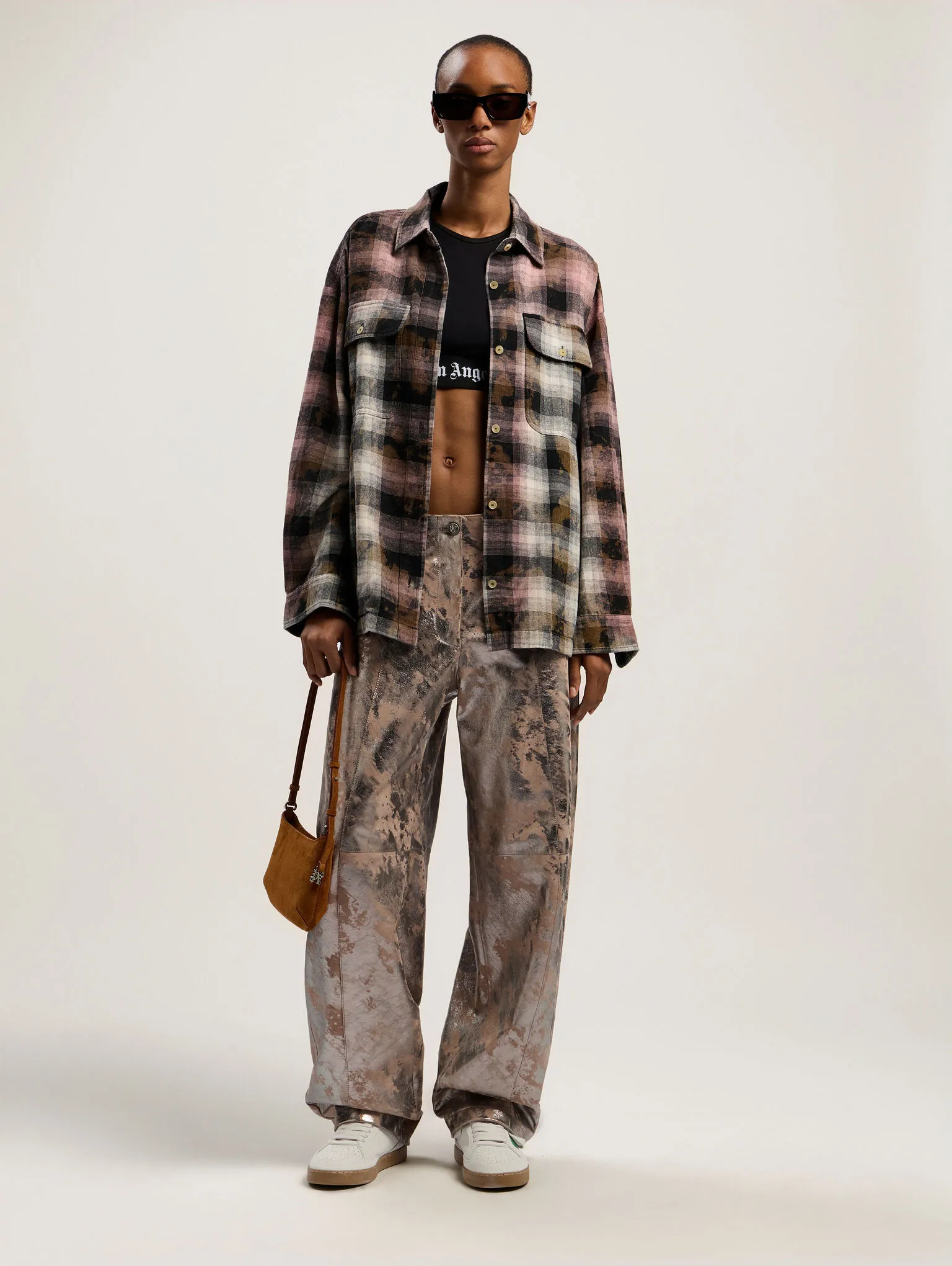 curved-logo-coated-checkshirt-1 curved-logo-coated-checkshirt-1