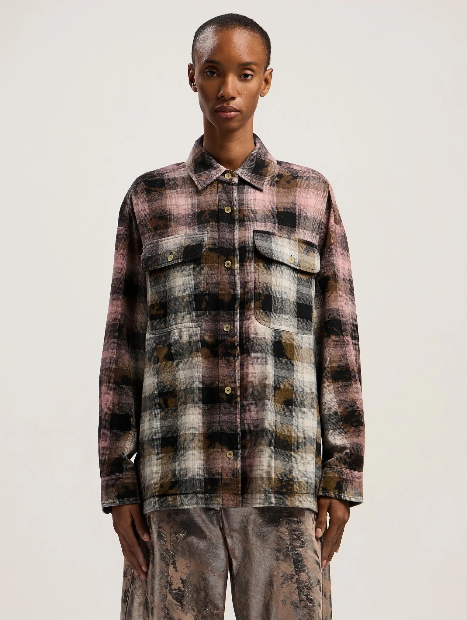 curved-logo-coated-checkshirt-2 curved-logo-coated-checkshirt-2