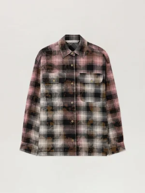 curved-logo-coated-checkshirt