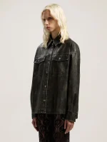 curved-logo-coated-dark-grey-overshirt-3