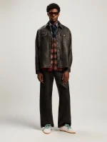 curved-logo-coated-overshirt-1