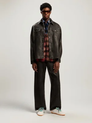 curved-logo-coated-overshirt-1