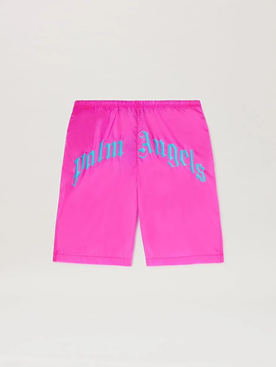 curved-logo-fuchsia-swimshorts curved-logo-fuchsia-swimshorts