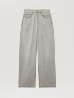 curved-logo-loose-denim-pants