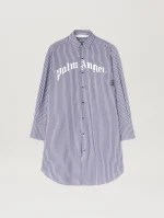 curved-logo-navy-blue-stripe-shirtdress