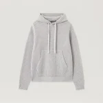 curved-logo-rib-knit-hoodie