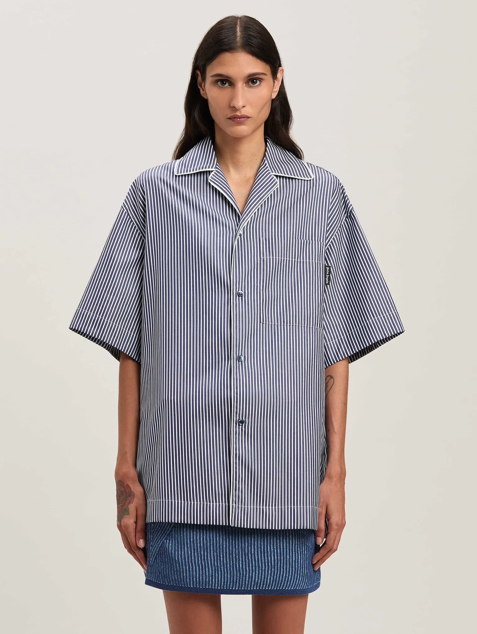 curved-logo-striped-navy-blue-shirt-2 curved-logo-striped-navy-blue-shirt-2