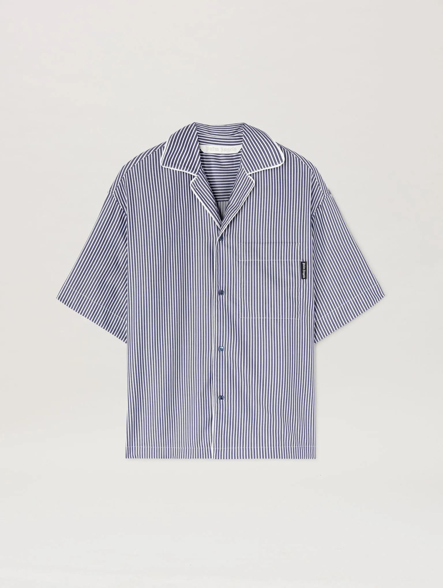 curved-logo-striped-navy-blue-shirt curved-logo-striped-navy-blue-shirt