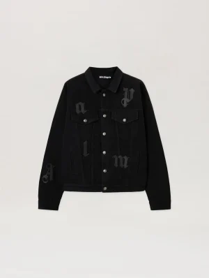 gothic-logo-denim-jacket