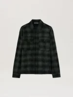 m-curved-logo-military-green-check-shirt-ls