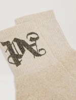 monogram-lurex-short-gold-socks-1