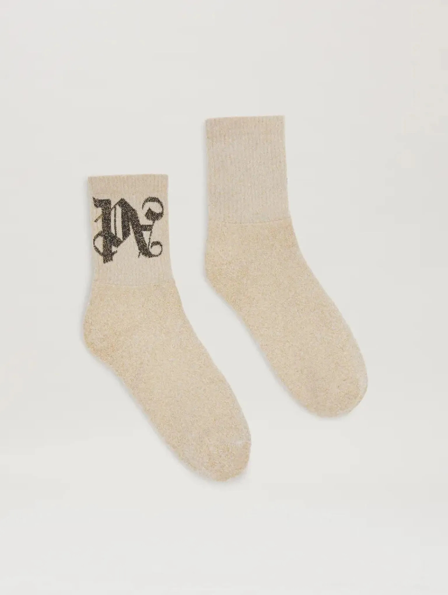 monogram-lurex-short-gold-socks monogram-lurex-short-gold-socks