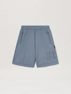 monogram-neoprene-grey-shorts