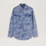 palms-jacquard-denim-shirt