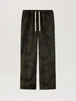 palms-jacquard-military-green-cozy-pants