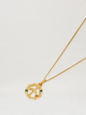 peace-melted-charm-necklace