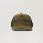 spray-logo-army-green-trucker-cap