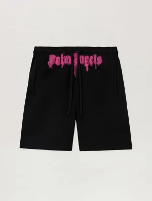 sprayed-logo-sweatshorts