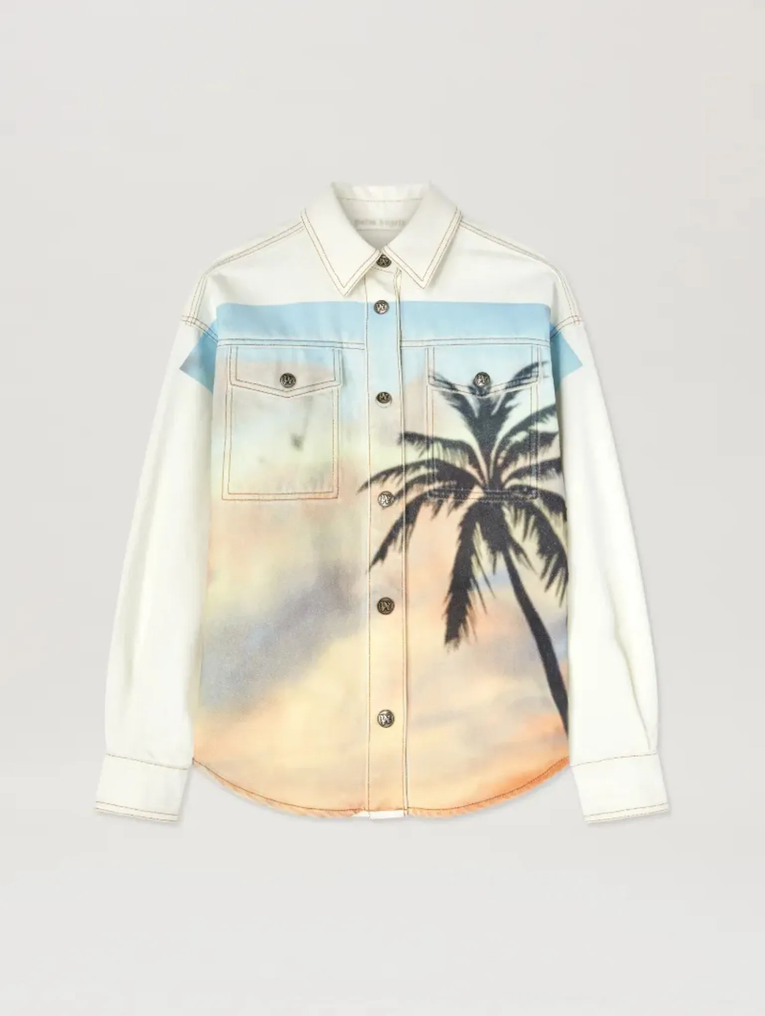 sunrise-palm-off-white-denim-overshirt sunrise-palm-off-white-denim-overshirt
