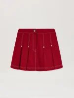 vintage-pleated-mini-red-skirt-1